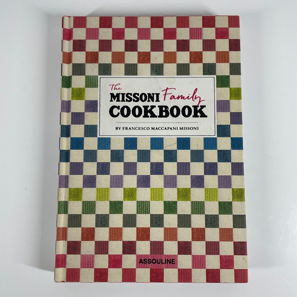 Assouline The Missoni Family Cookbook Francesco Maccapani Missoni Hardcover 2018